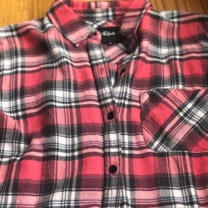 Rails plaid shirt red, black and white